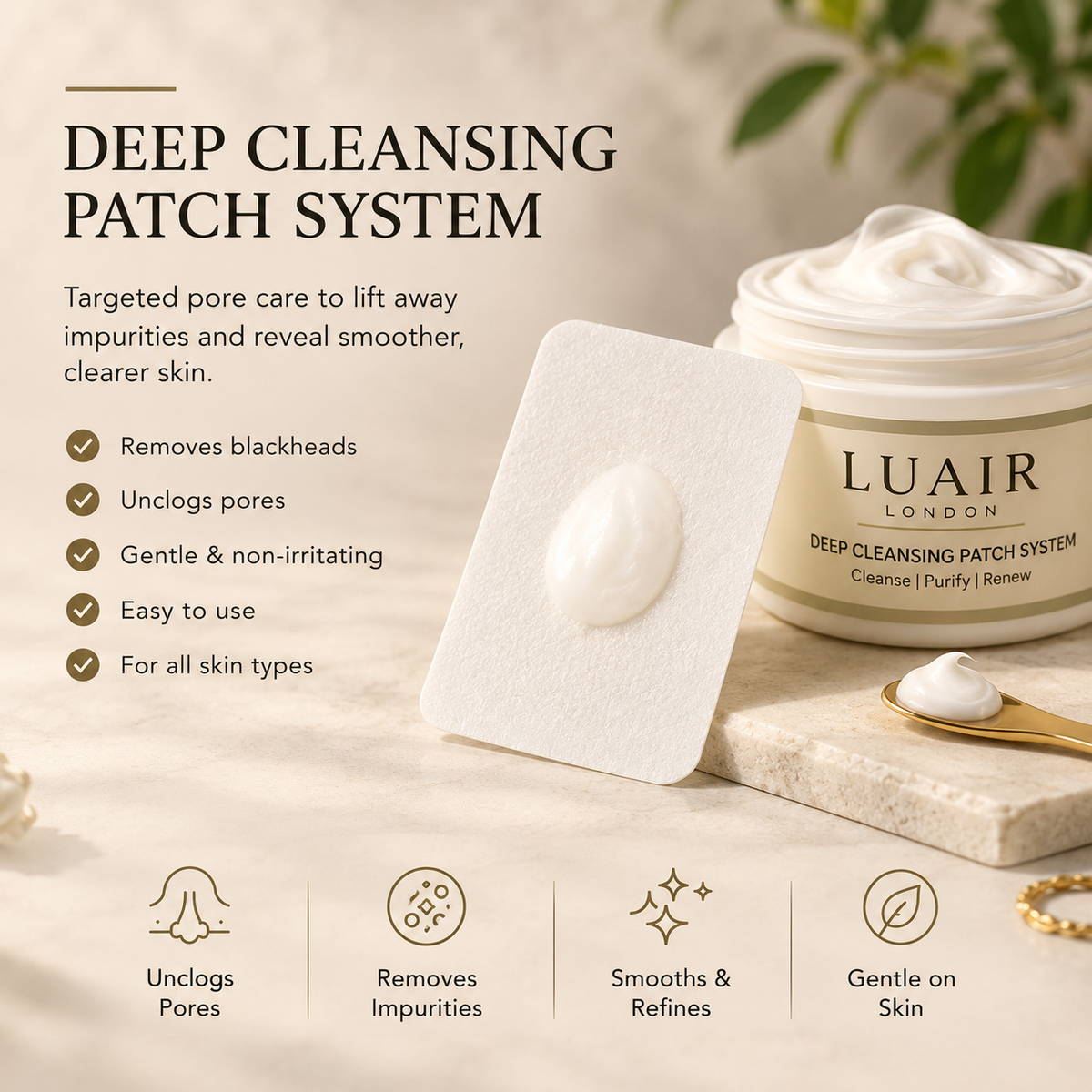 DEEP CLEANSING PATCH SYSTEM